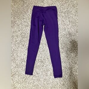 Purple Baleaf exercise leggings
